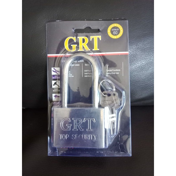 GEMBOK LEHER PANJANG 60MM - GEMBOK PAGAR RUMAH - PADLOCK - GEMBOK PANJANG