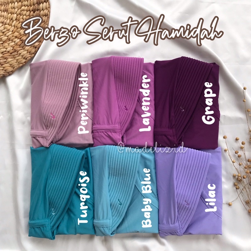 BERGO SERUT HAMIDAH BERGO SERUT INSTANT HIJAB SERUT HAMIDAH