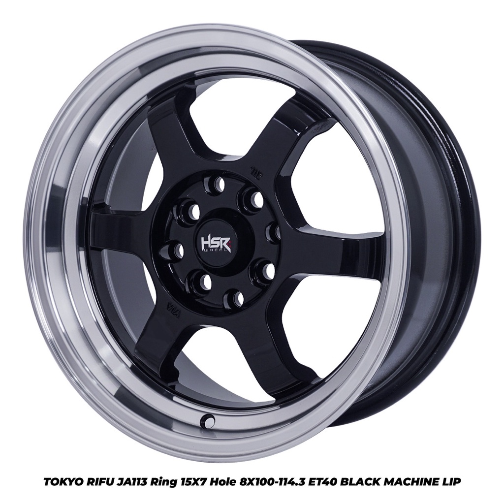 velg racing ring 15 Tipe TOKYO HSR R15 velg mobil Raize Rocky Aveo Sirion velg mobil hsrwheel origin