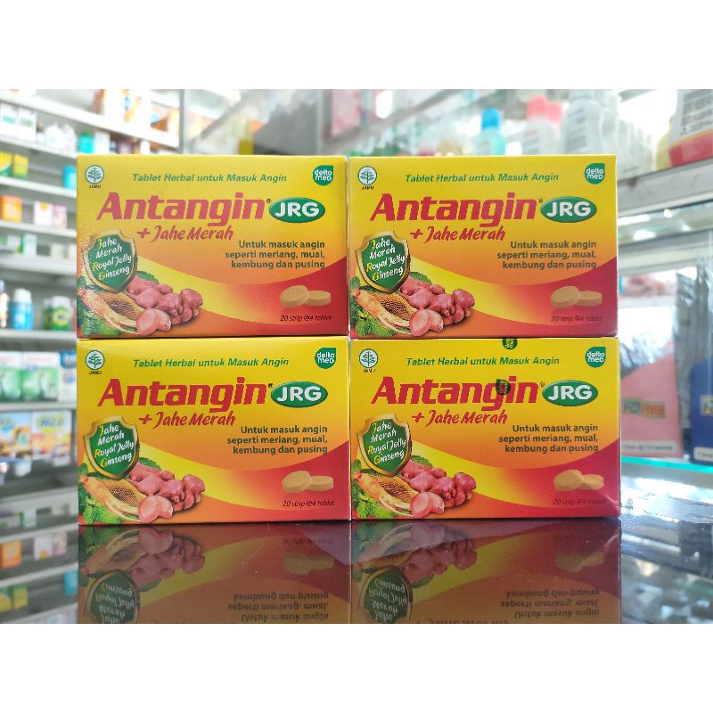 ANTANGIN JRG + Jahe merah TABLET 1 BOX ISI 20 STRIP