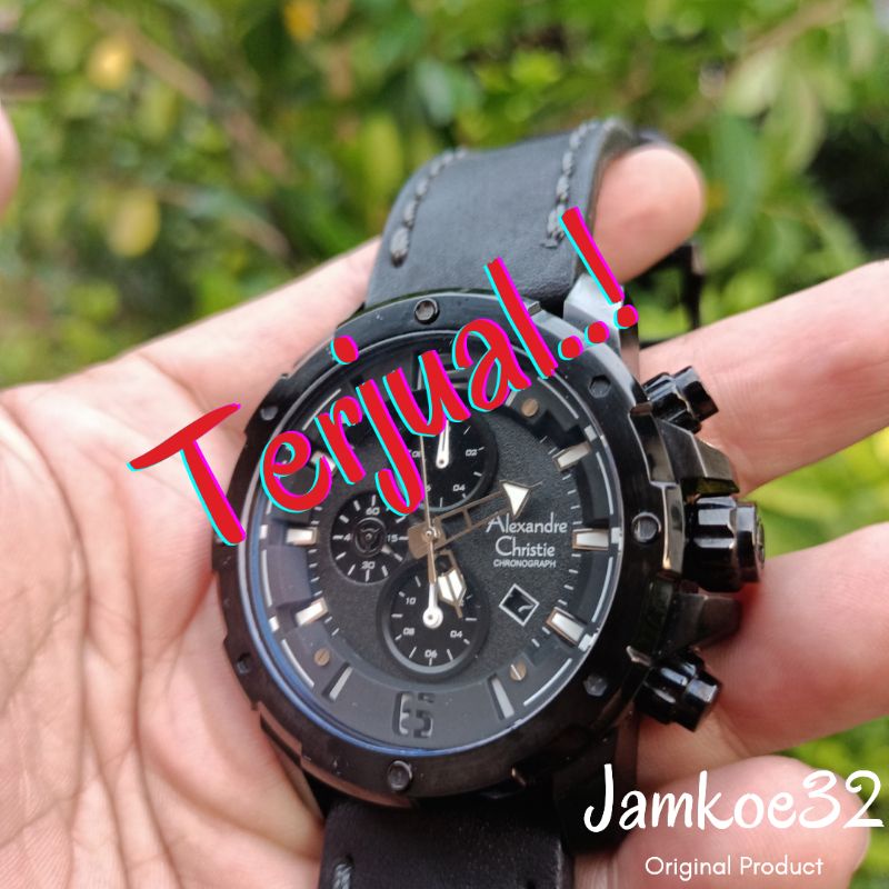 Jam Tangan Arloji Ac Alexander Alexandre Christie 6410 Remaja Cowok Pria Analog Original Ori Murah A