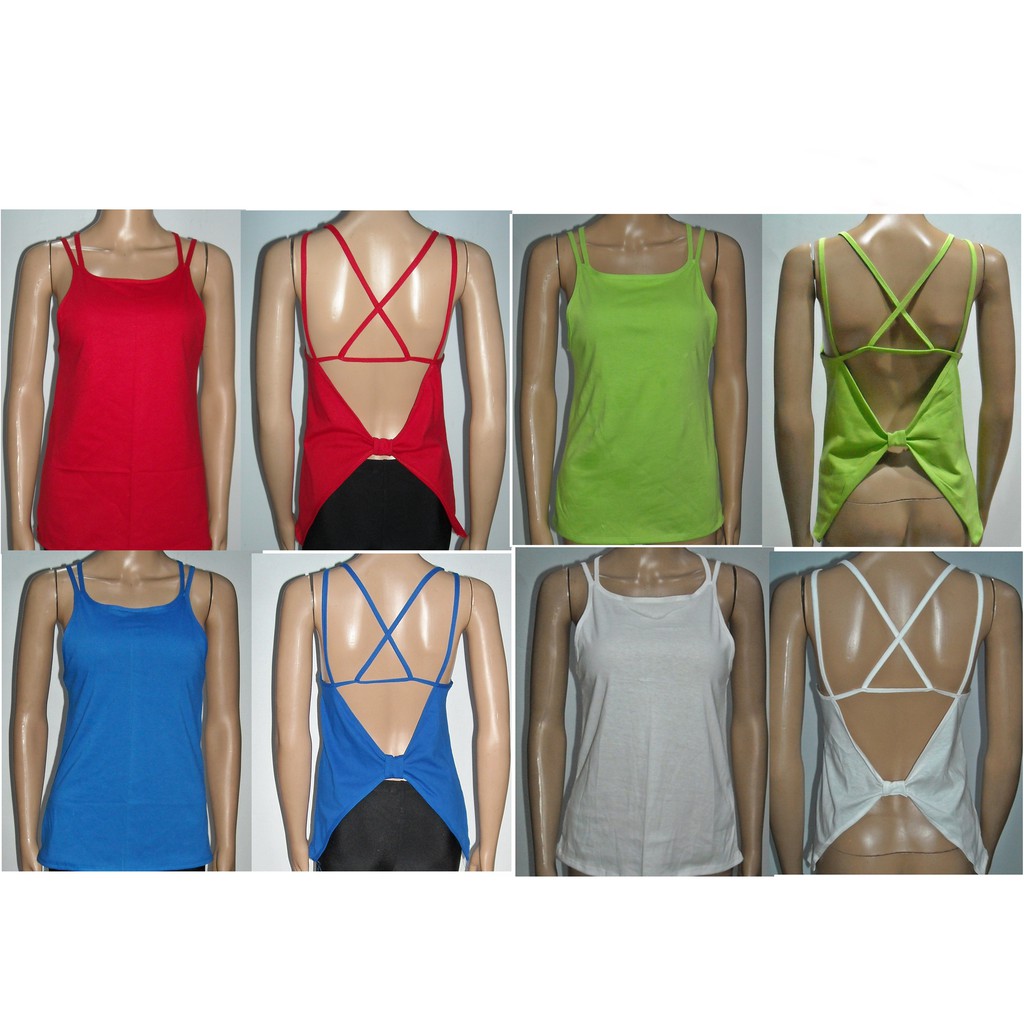 Baju senam tanktop senam zumba yoga dance kode ATB 23