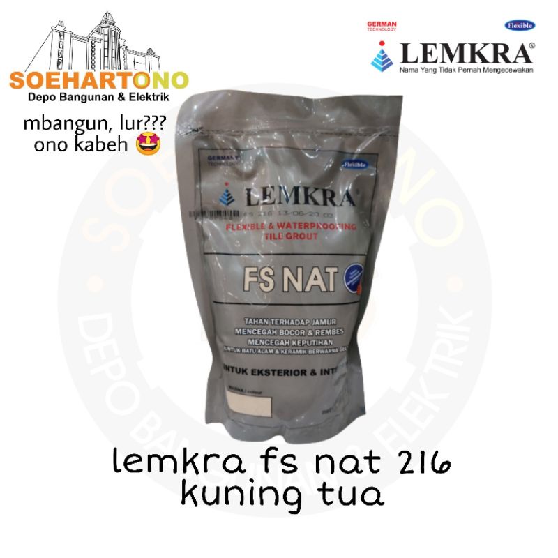 LEMKRA FS  NAT 216 KUNING TUA 1KG