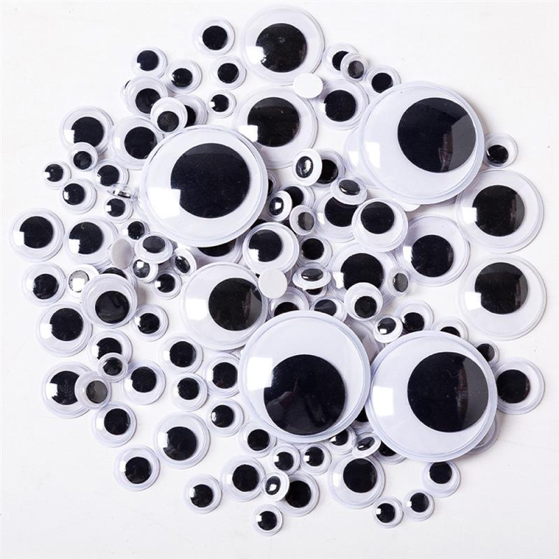 (6pcs) Mata Boneka Googly Eyes Used For Doll Accessories DIY Craft