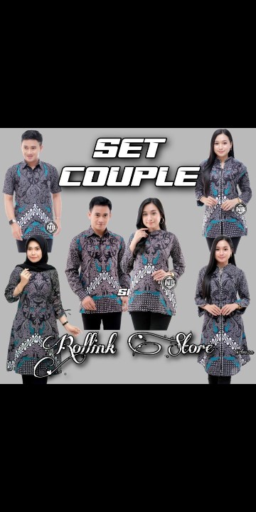 Maura Couple - Sania Ruffle Batik Couple Ori Ndoro Jowi Garansi Termurah Shopee - Batik