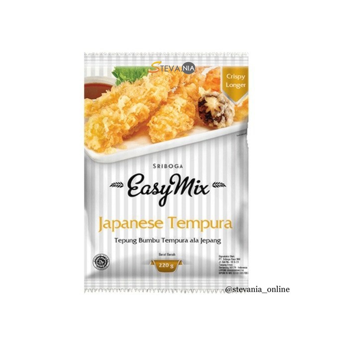 

Sriboga Easy Mix Japanese Tempura 220gr