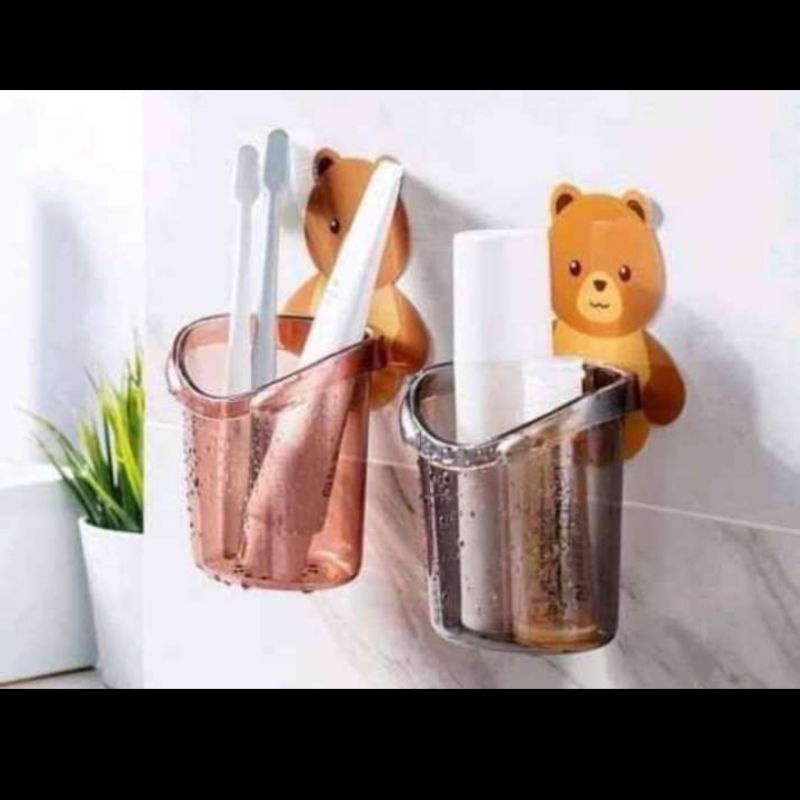 TEMPAT SIKAT GIGI BERUANG/ TEMPAT SIKAT GIGI TEMPEL/TEMPAT SIKAT GIGI LUCU