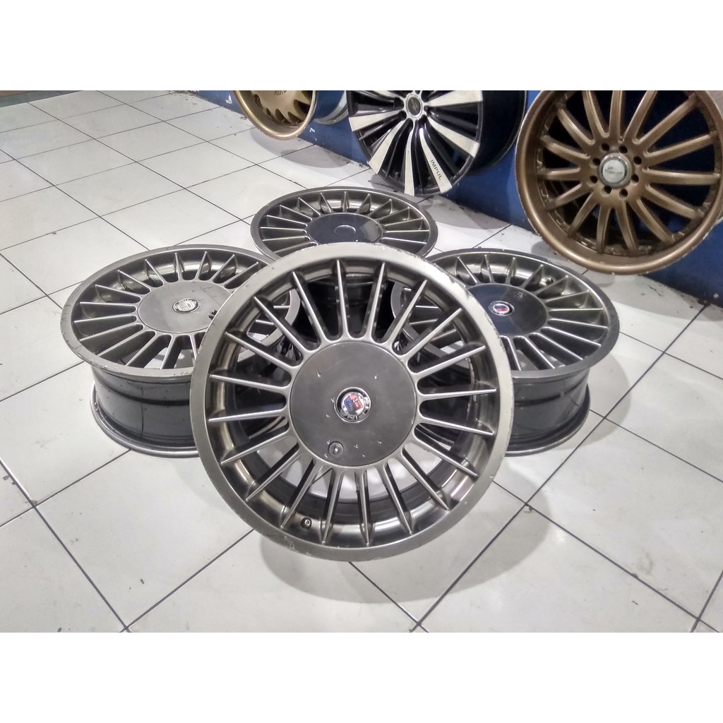 velg mobil seken alpina ring 16x7 pcd 4x100 4x114 seken murah