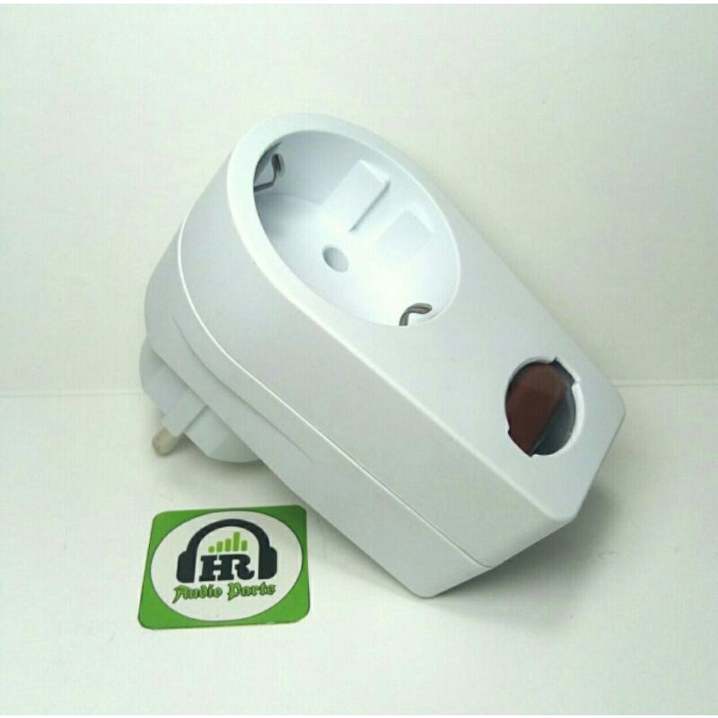 Steker Stop Kontak Wireless Remot Control Plus Timer 15/30/60 Menit