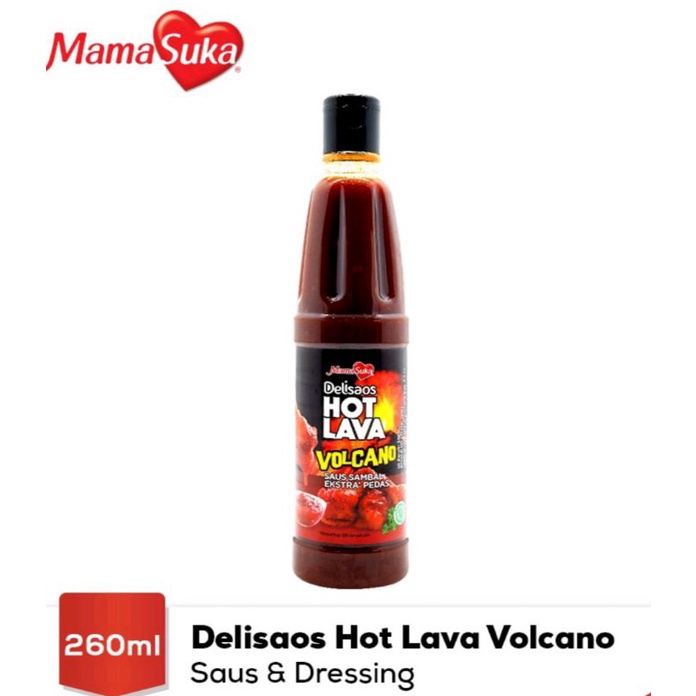 MAMA SUKA HOT LAVA SAUS SAMBAL PEDAS 260 ml/ABC KECAP MANIS 275 GRAM