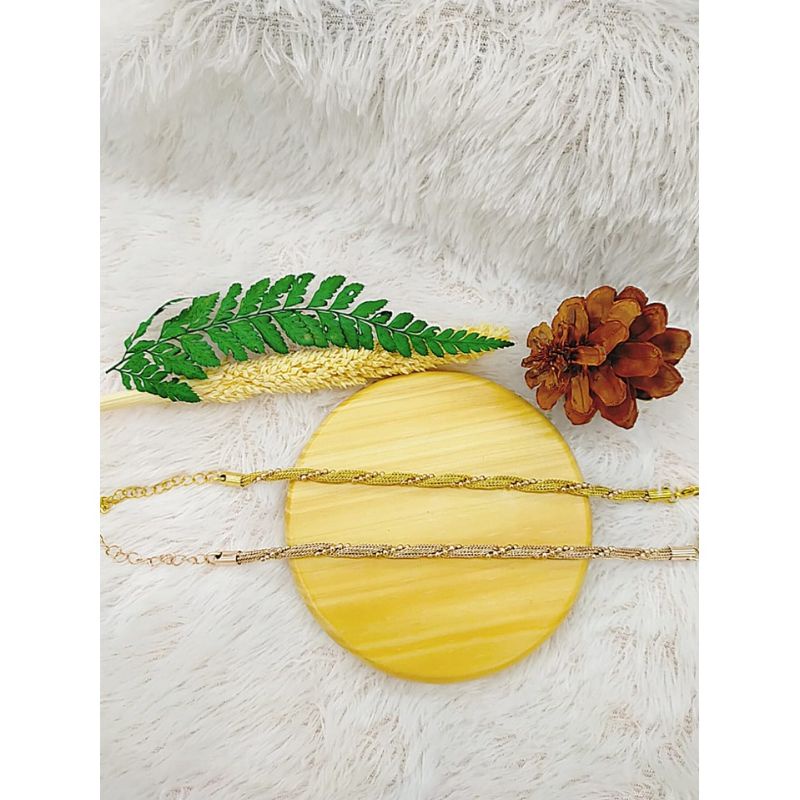 gelang rantai titanium anti karat