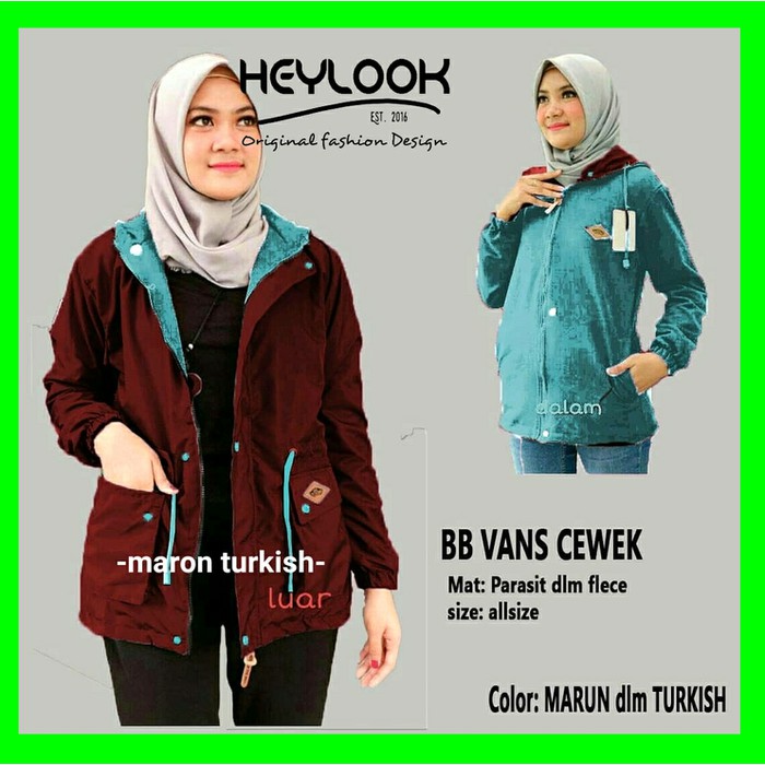 Terbaru Jaket Wanita Bolak Balik Anime Distro Hoodie Levis Kulit Bomber Couple Diskon