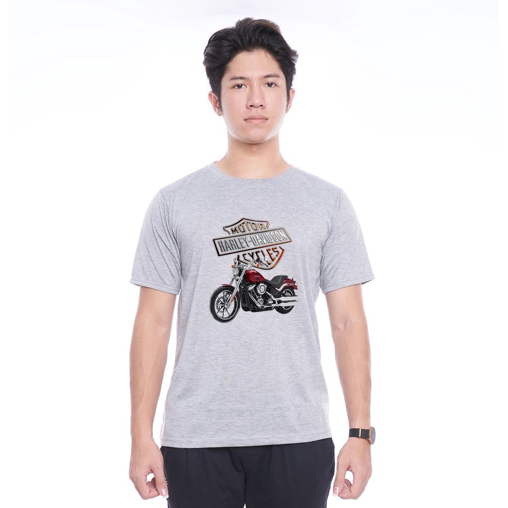 Kaos Oblong Pendek Motor Harley