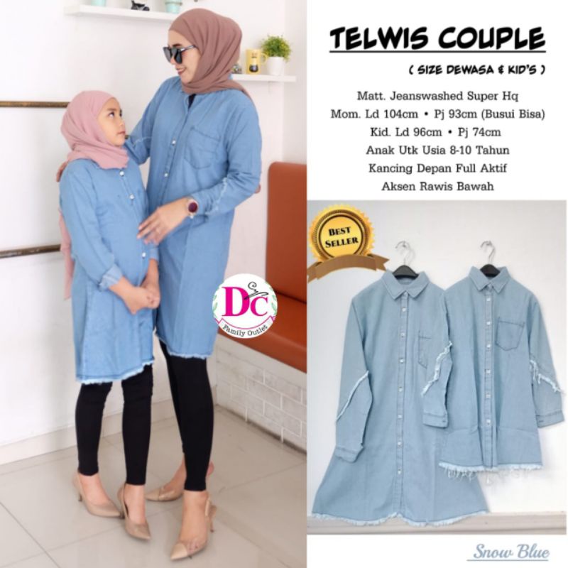 [COD] TELWIS COUPLE // COUPLE TUNIK // COUPLE JEANS
