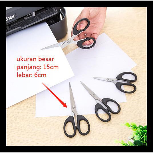 

Gunting Serbaguna Kantor Rumah Tangga Scissors Alat Pemotong Kertas - Ukuran Kecil Produk Terbatas