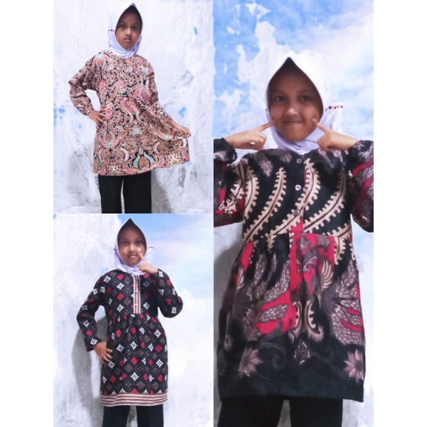 tunik anak rayon