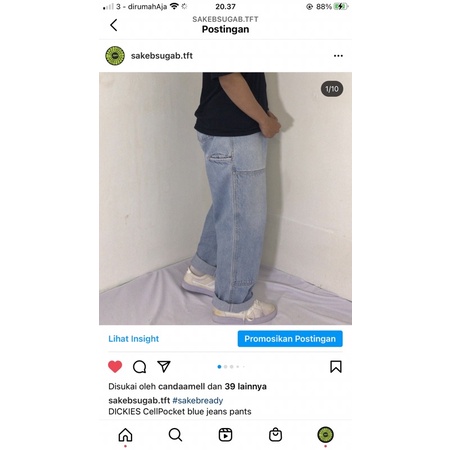 DICKIES CellPocket blue jeans pants