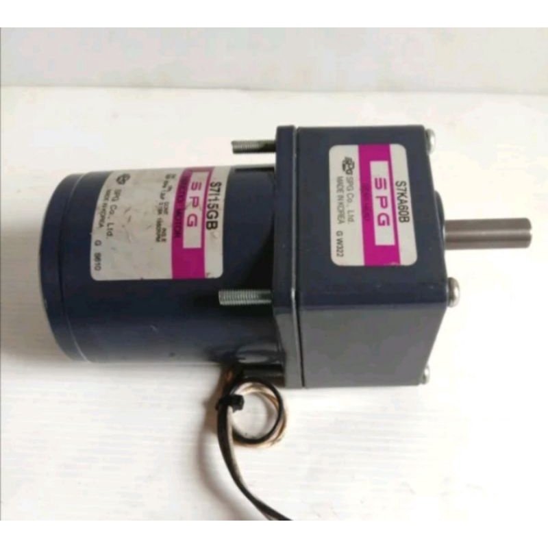 AC MOTOR GEARBOK 220V SPG 15WATT RATIO 1 : 25