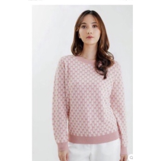 SIGNATURE MONOGRAM BUTTONSCARVES FOR BENANG JARUM BENANGJARUM | SIGNATURE MONOGRAM CARDIGAN | SIGNAT