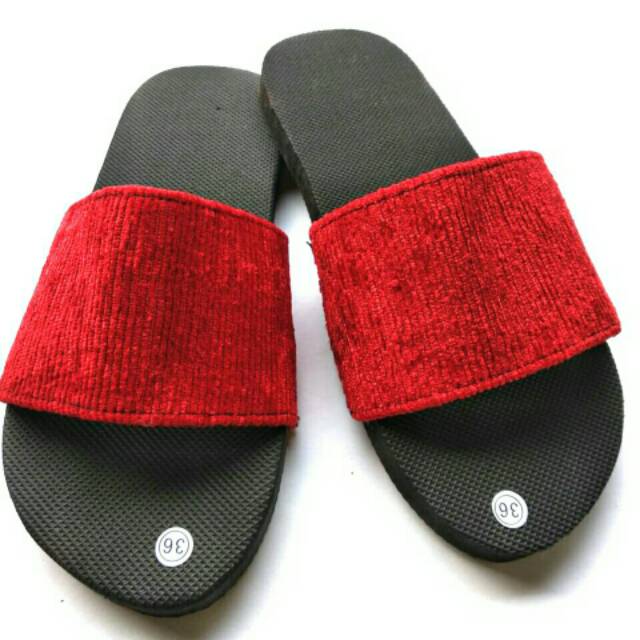 Sandal Selop Bahan Codoray bordir