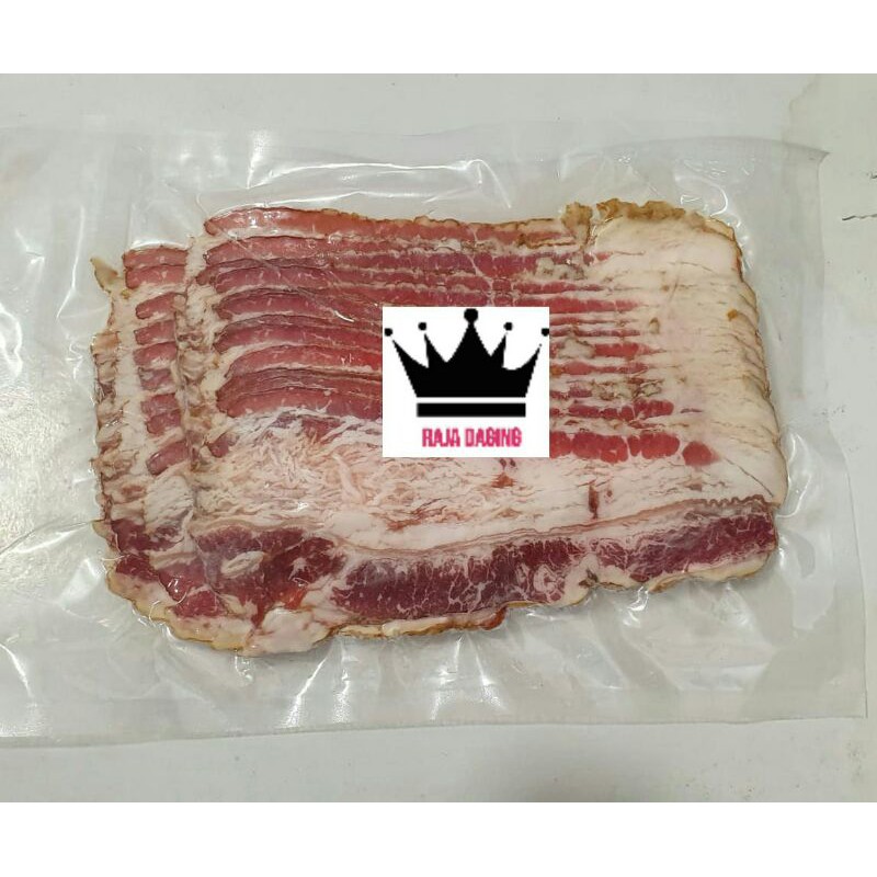 

Daging Sapi Us beef Slice Smoked / Us brisket Smoked @500gr