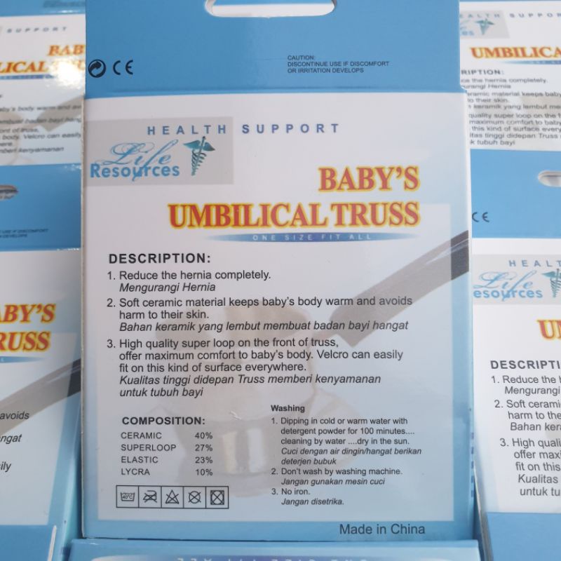 Baby Umbilical Truss / Pembentuk Pusar Bayi / Sabuk Bayi Bodong