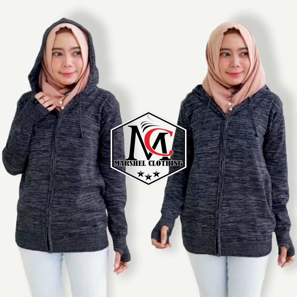 RCL- Sweater Perempuan Jaket Perempuan Rajut Ariel Twist - Jaket Sweater Rajut Twoton Wanita