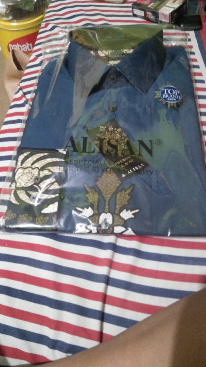 Alisan Kemeja Batik Premium Slimfit Lengan Panjang