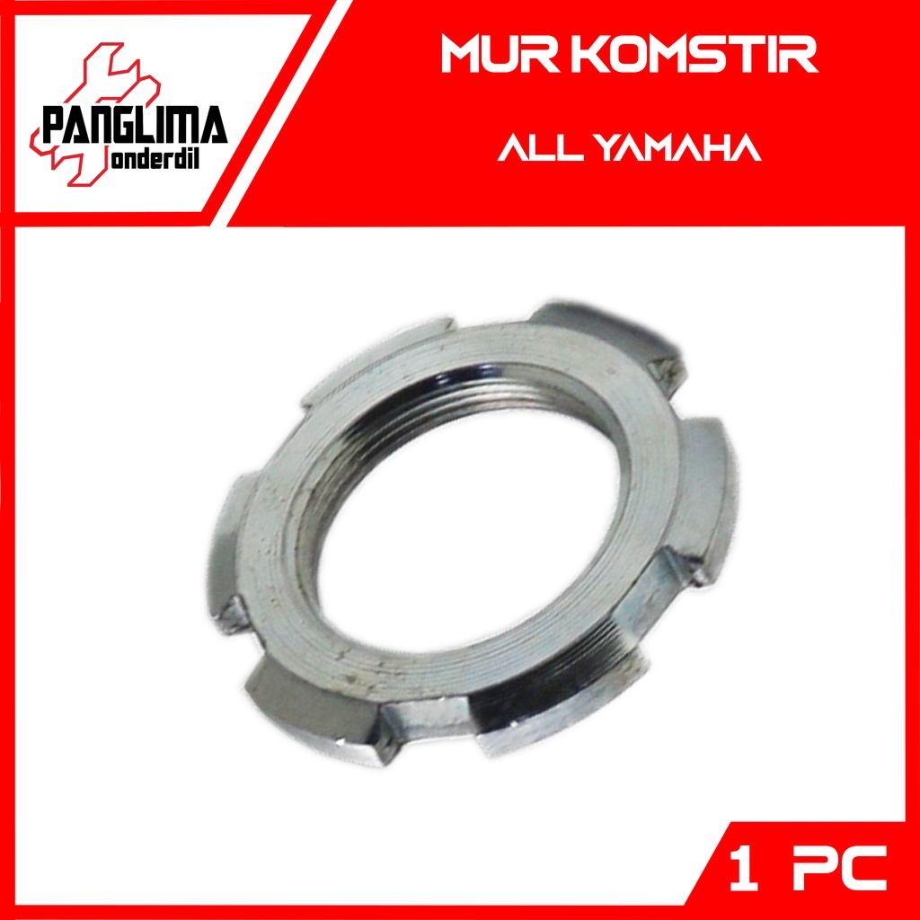 Mur Komstir Semua-All Yamaha Vixion/Force 1-F1ZR-F1Z/Jupiter Old-Z-MX/Vega RR-ZR/Mio-GT-J-M3-S-Soul-Sporty-Z-GT Nut Kones Comstir Tipis-Pendek-Ceper