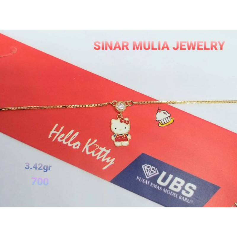 KALUNG ANAK EDISI SANRIO EMAS ASLI KADAR 700