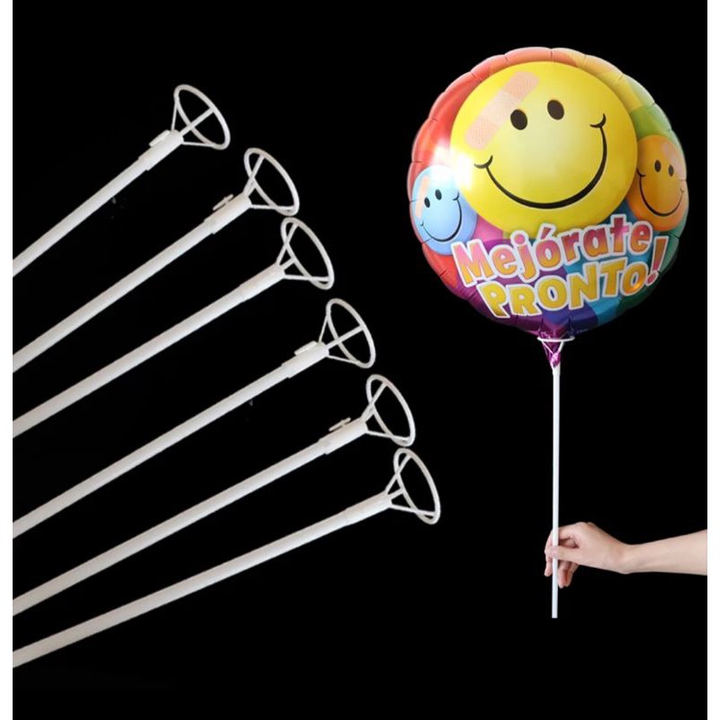 stick stik balon besar bening transparant khusus balon foil pvc