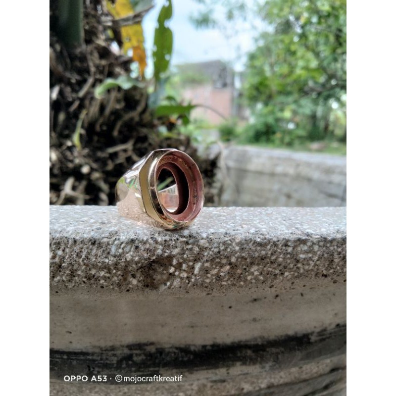 cincin emban swasa segi delapan polos