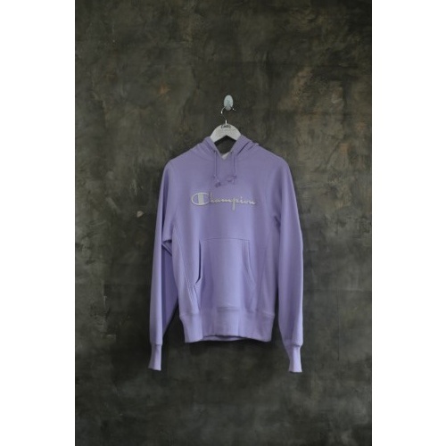 Endarfootwear - CHAMPION HOODIE SCRIPT PURPLE