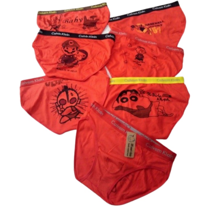 Sempak anak cowo import ukuran jumbo Celana dalam anak laki laki katun Cangcut anak cowo karet boxer