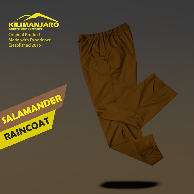 Raincoat Kilimanjaro Salamander Jas Hujan Kilimanjaro Salamander