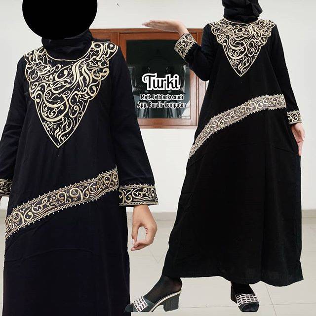 Abaya bordir turki