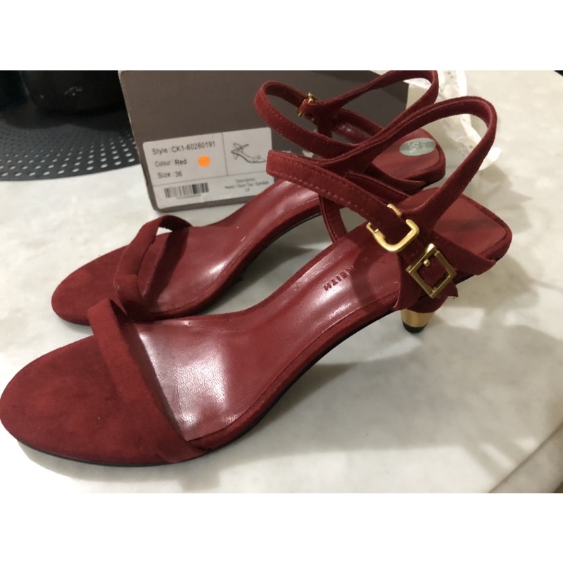 CK sandal heels shoes ORIGINAL 100% store ada BOX