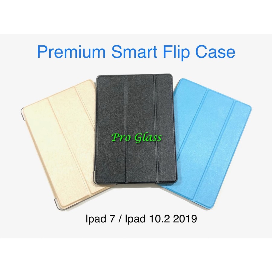 Ipad 7 2019 10.2&quot; Premium Smart Flip Cover Case With Autolock ON / OFF