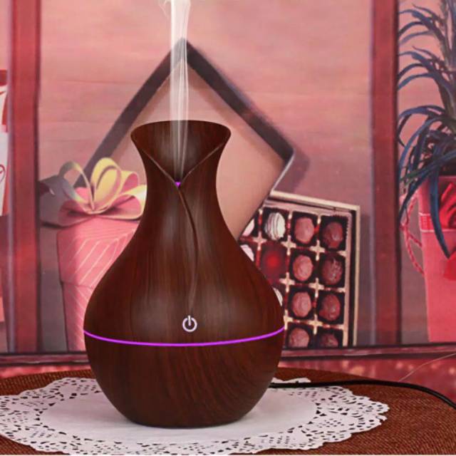 Humidifier kayu aroma terapi cod shoopemall