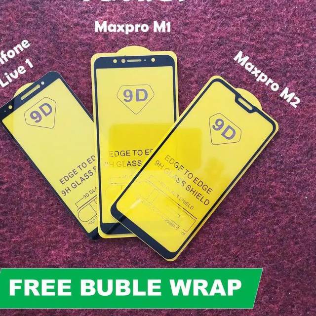 Tempered glass full zenfone max pro m1,max pro m2,live,5q,5z,selfie,max m2,max m1,live L1,live L2-tg