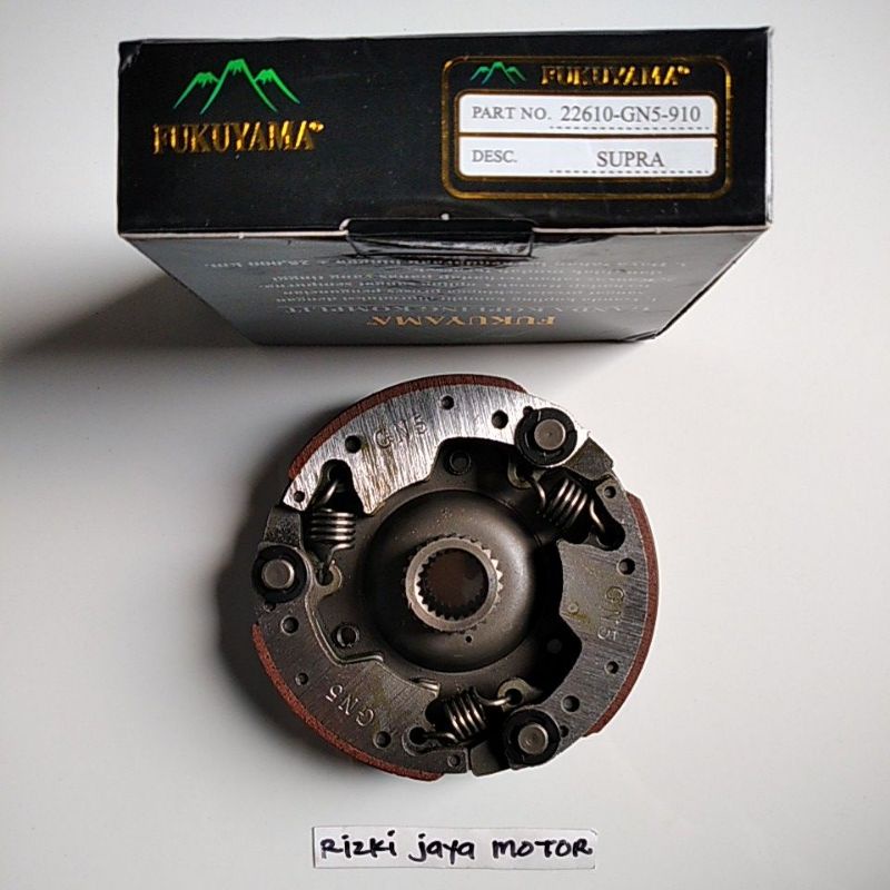 Kampas ganda SET supra gran prima 22610-GN5-910 ori FUKUYAMA