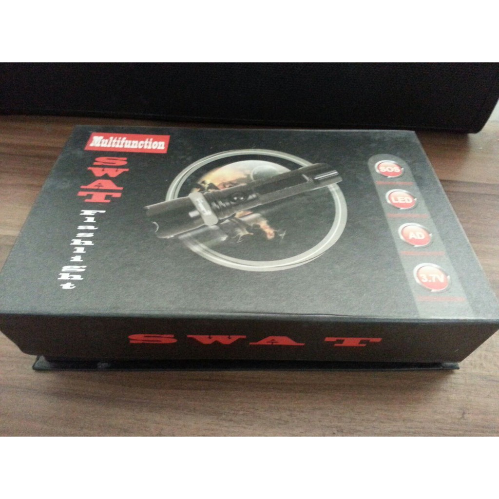 SENTER SWAT Police zoom putar charge GS-30000W