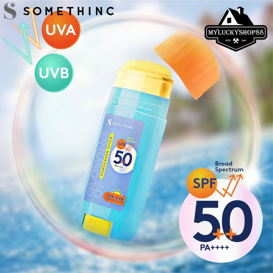 Somethinc Glowing Up Sunscreen Stick SPF 50 15 gr Sun Screen SPF50 15g