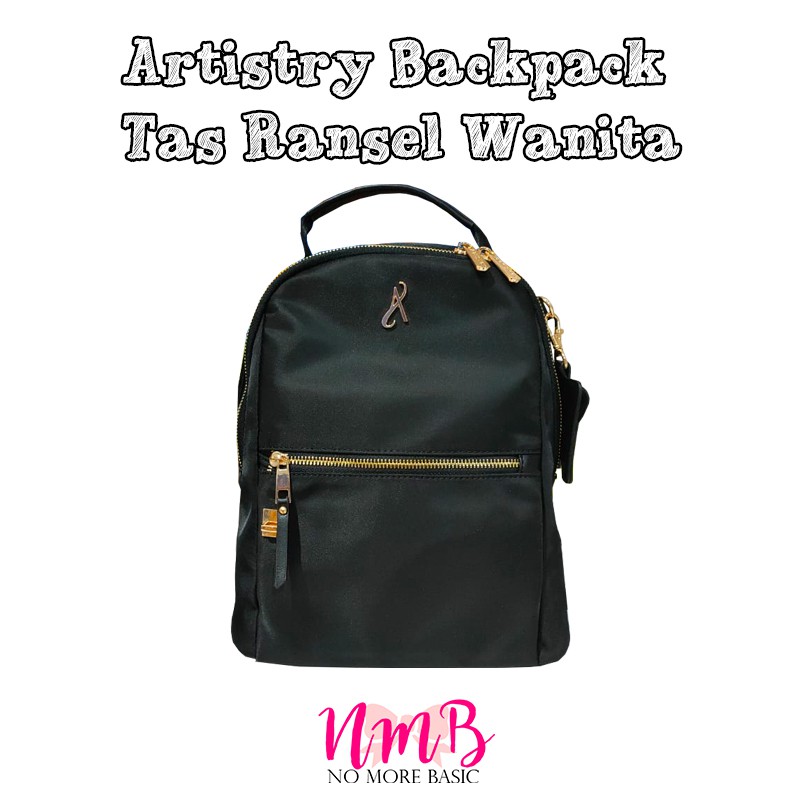 Tas Ransel Wanita Hitam Tahan Air - Women Fashion Backpack Waterproof