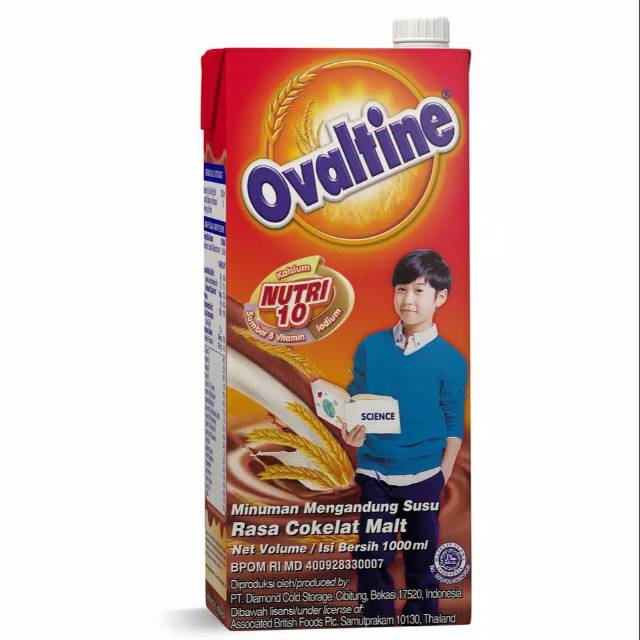 

Ovaltine Rasa Cokelat Malt 1000 ml - Ovaltine Coklat 1 Liter