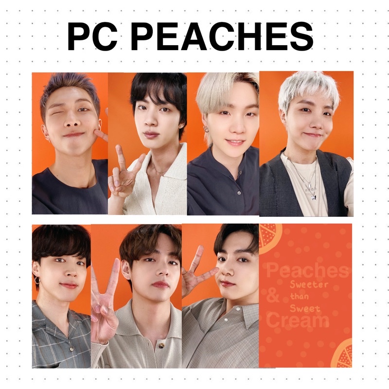 PC UNOFFICIAL BTS - Peaches