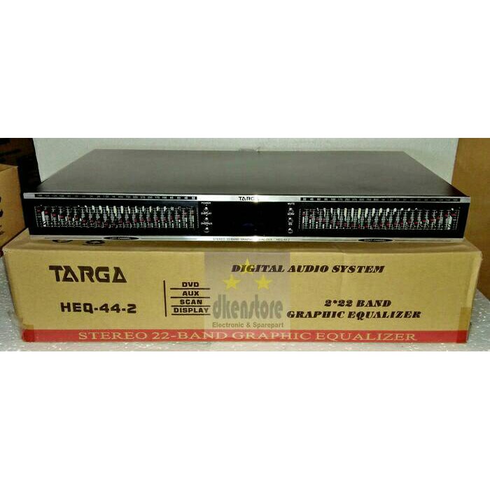 EQUALIZER TARGA 2 X 22 Channel TARGA HEQ 44-2