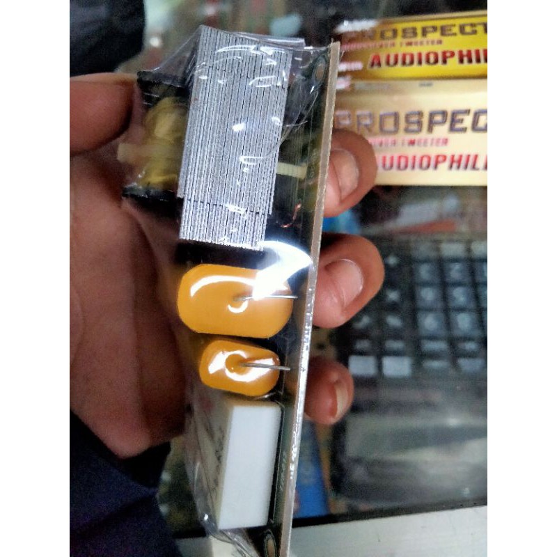 Crosover pasif. Tahanan driver horn tweeter merk  prospect