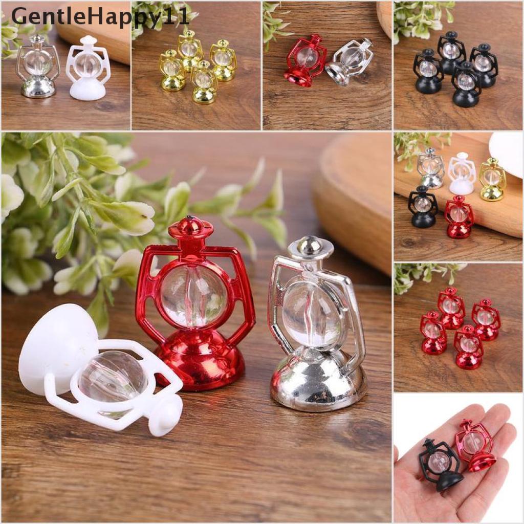 Gentlehappy 4pcs / Set Ornamen Lentera Kuda pony Bahan Plastik Untuk Dekorasi Meja / Kerajinan Tangan DIY