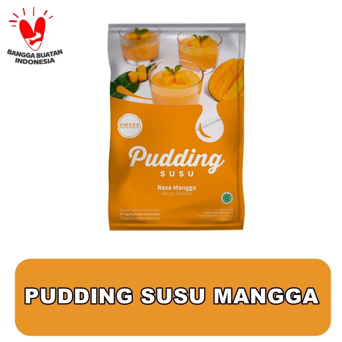 

d00gg Omura Dessert Shooter Pudding Susu Rasa Mangga Xz20X1Z11